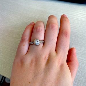 Size 7 Engagement Style Ring